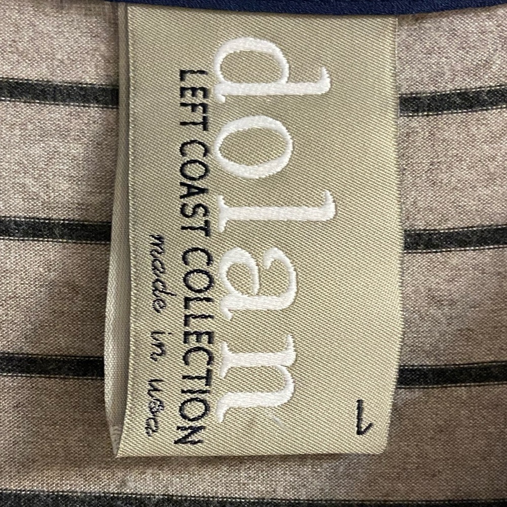 Dolan Anthropologie left coast collection crewneck blouse striped Large - Picture 5 of 6